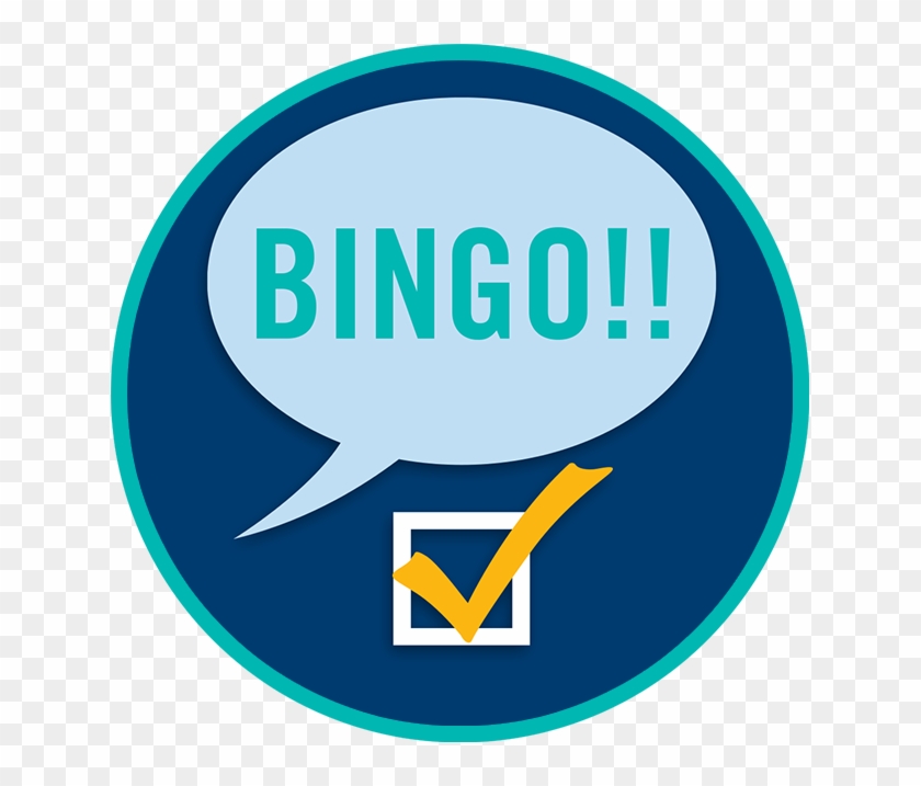 A Speech Bubble Saying “bingo ” With A Check Mark Below - Speech Balloon #983852