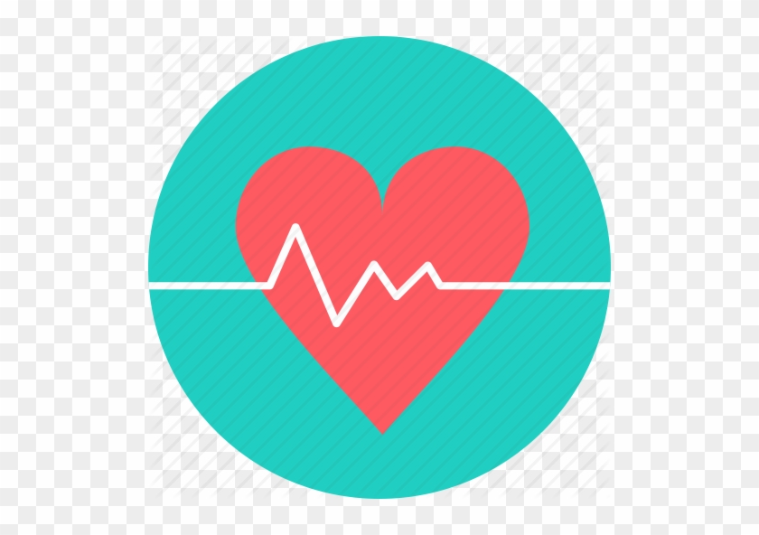 Heart Icons Ekg - Heart Ecg Icon #983873