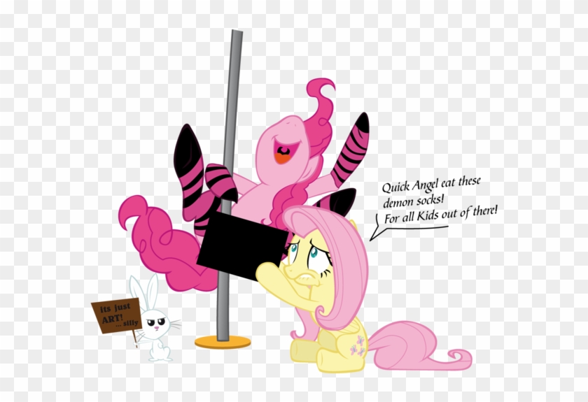 Saucy Pinkie Pie Pole Dance Its Evil By Rariedash - My Little Pony Pole Dance #983895