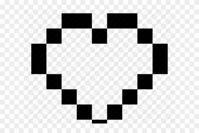 Heart Icons Pixelated - Pixel Heart Png #983899