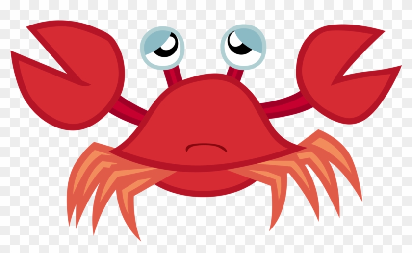 Crab Looking Sad By Tardifice - Sad Crab Vector #983950