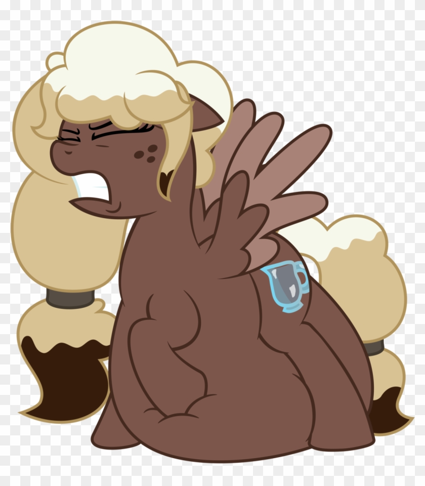 Mlp Sweet Mocha Blueberry Inflation My Art Vector Worstsousaphonehorse - Cartoon #983989