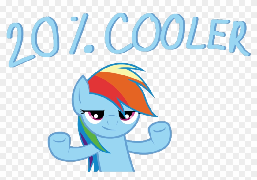 20% Cooler Rainbow Dash #984025