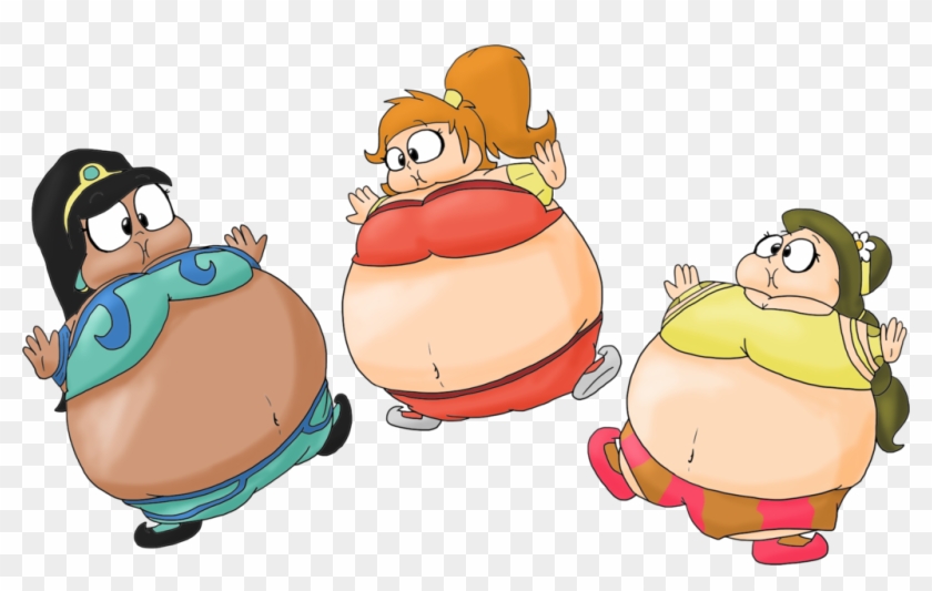 Candace, Stacy And Jenny Inflated By Juacoproductionsarts - Candace Inflation #984049