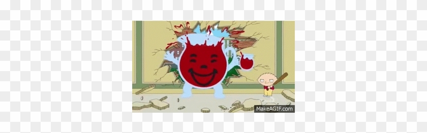 Free Kool Aid Oh Yeah Family Guy Gif - Kool Aid Man Family Guy #984068