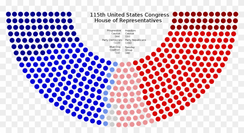 Compare The Light Blues If You Can Find Them To Pinks - House Of Representatives 2017 #984094