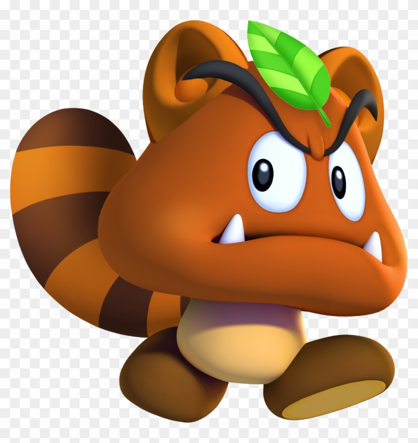 Tails Inflation Game Download - Super Mario Goombas Tanooki #984118