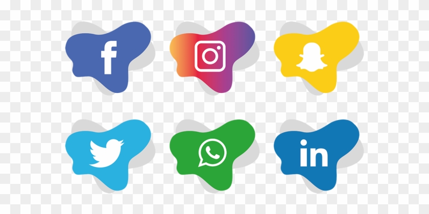 Social Media Icons Set - Social Media Icons Png #984133