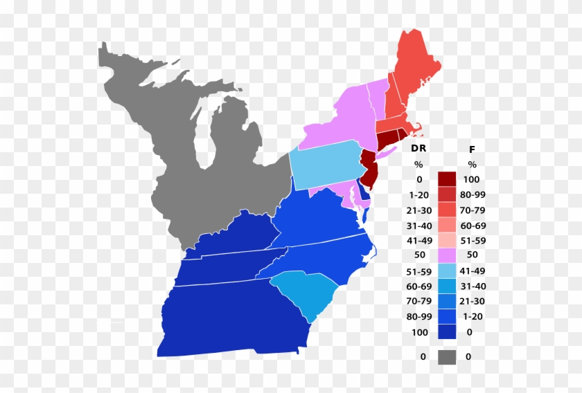 Federalist Majority Democratic-republican Majority - Lewis And Clark Westward Expansion #984127