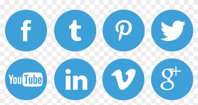Social Media Social Network Facebook Icon - Social Media Icons Png #984193