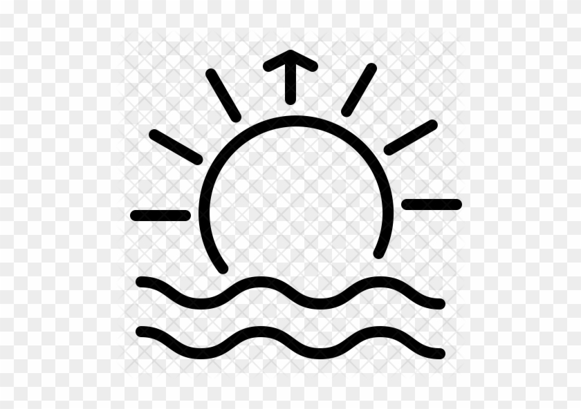 Sunrise Icon - Vector Graphics #984312