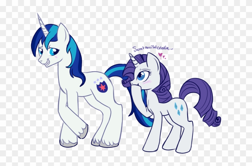 Lulubell, Female, Male, Rariarmor, Rarity, Safe, Shining - Mlp Celestia X Shining Armor #984392