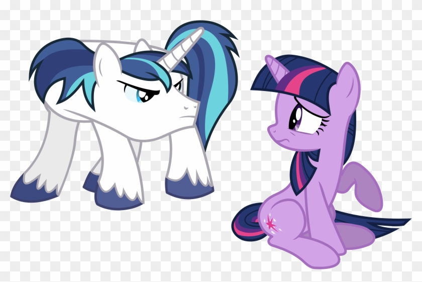 Mlp Shining Armor And Twilight #984398