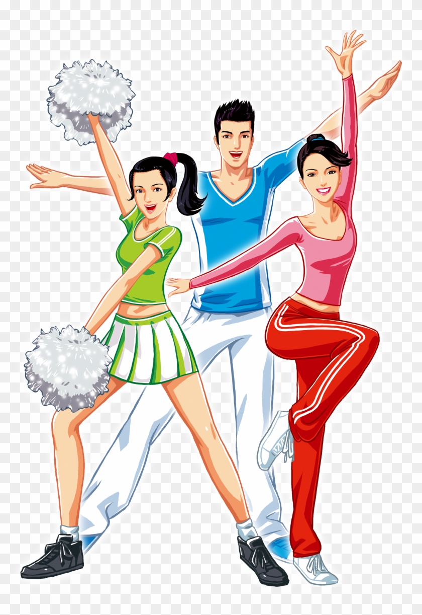 Cartoon Poster Download Dance - Aerobics #984662