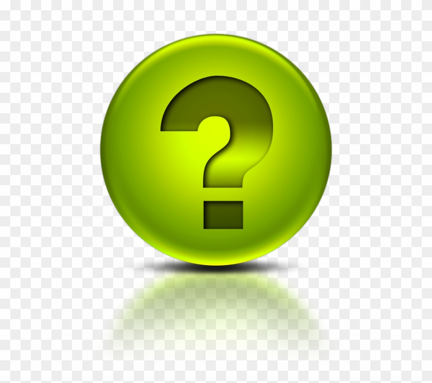 071970 Green Metallic Orb Icon Alphanumeric Question - Green Metallic Orbs Icons #984720