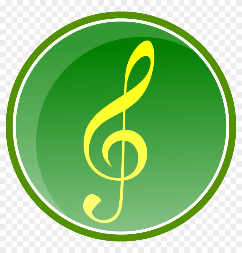 Green Music Note Twin Duvet #984782