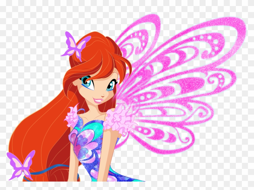 Winx Club Bloomix Wings - Bloom Fairy Of The Dragon Flame #984791