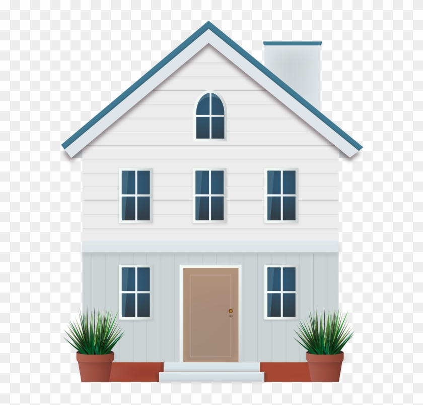 House Building Illustrator Illustration - Vector Graphics #984870