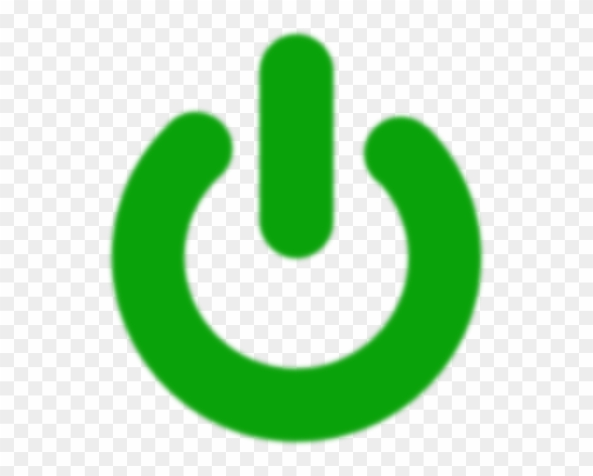 Green Power Button Png #984875