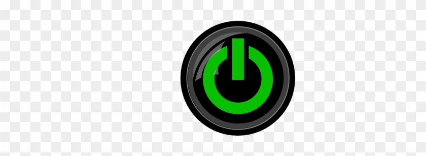 Green Power Button Logo #984879