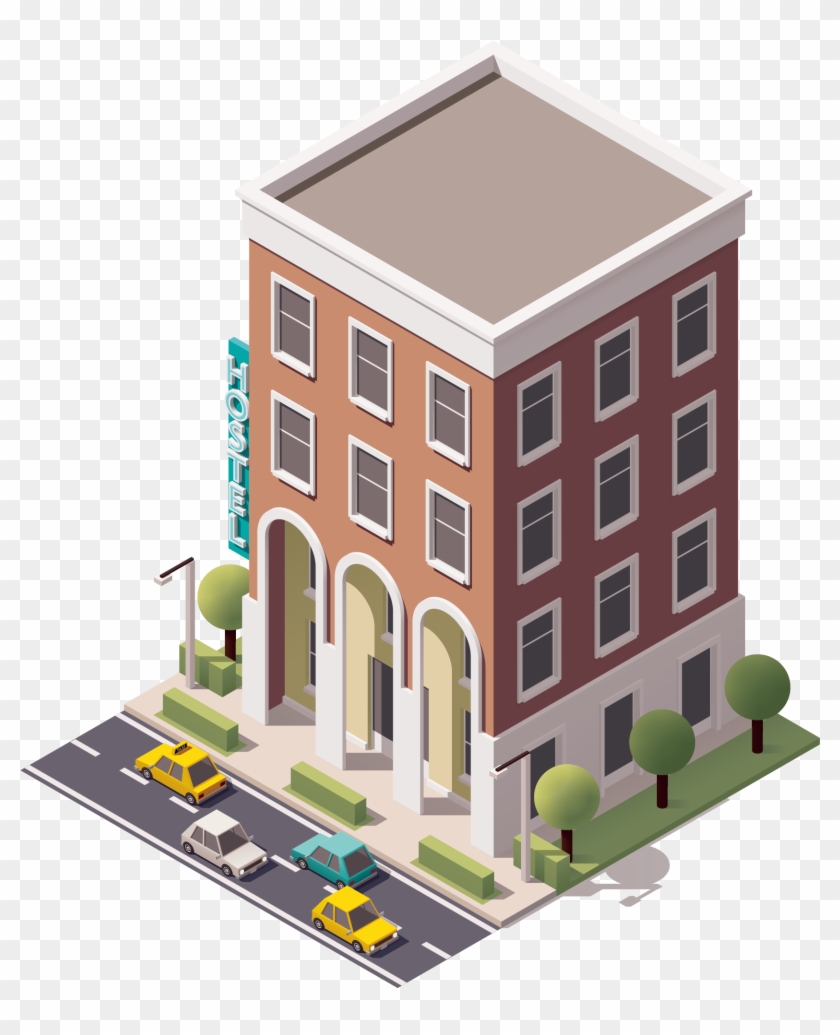 Building Royalty-free Stock Photography Illustration - 3d Building Png #984903