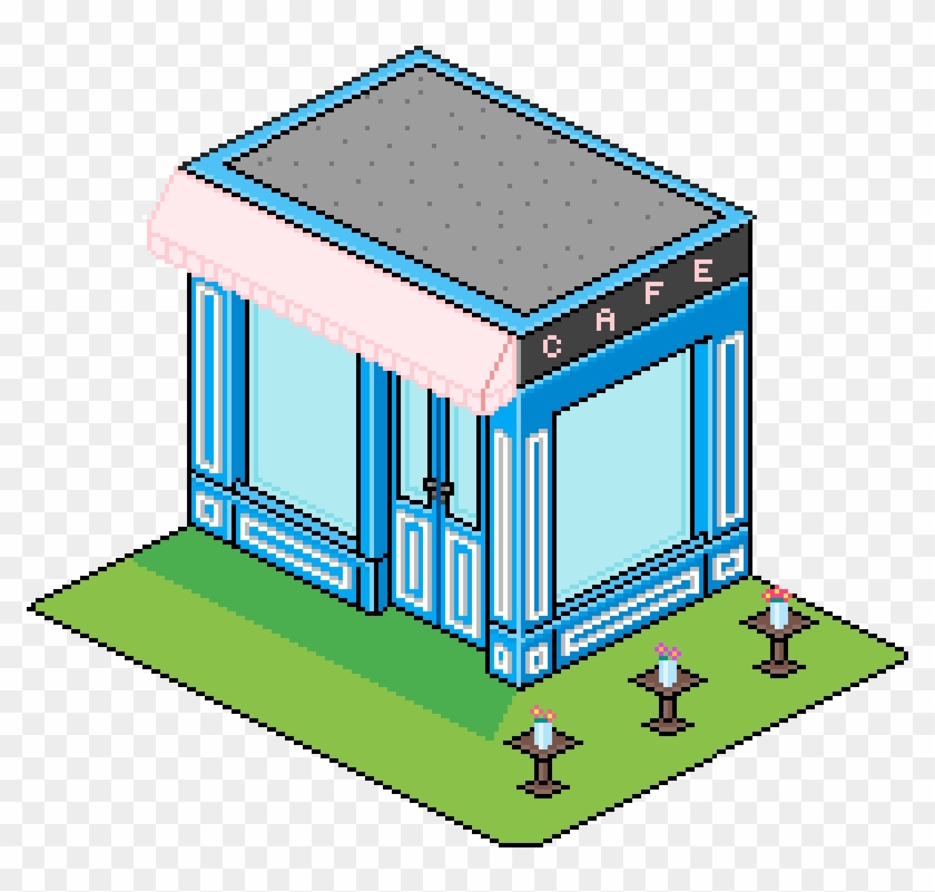 Isometric Cafe - House #984911