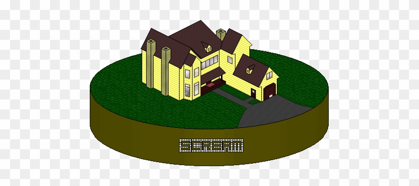 Pixel Scream House By Toems - Artificial Turf #984942