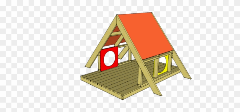 A Frame Playhouse - Lumber #984952