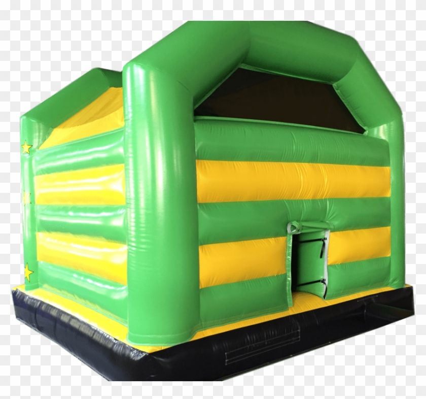 Aaa1347 A-frame Disco Green And Yellow - Inflatable #984973