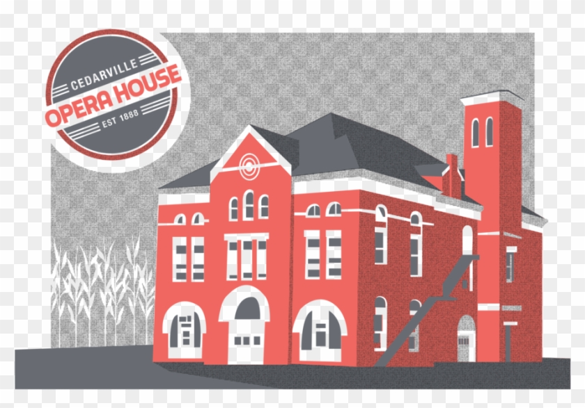 Silk Screen Opera House Poster One Screen Color-02 - Silk Screen Opera House Poster One Screen Color-02 #985034