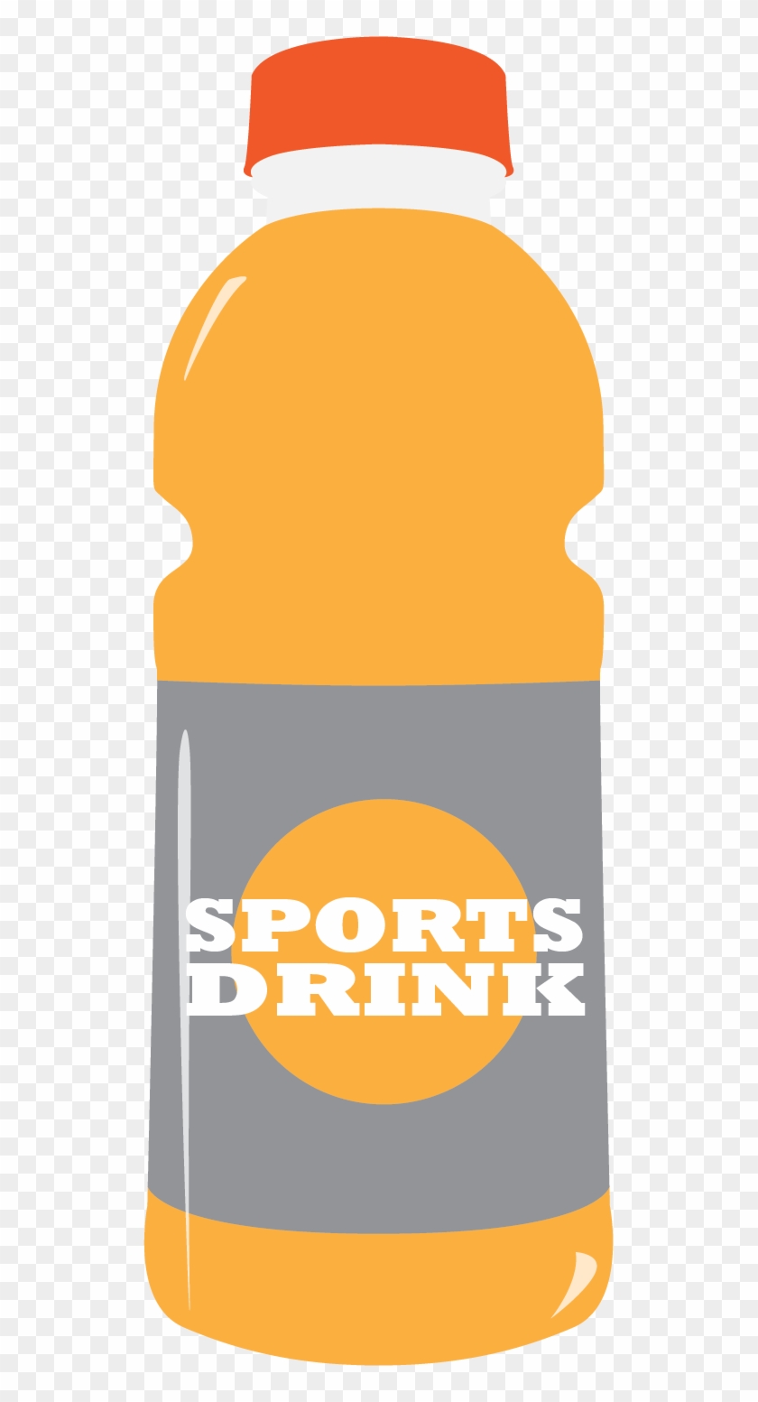 Sports Drink Bottle Vector Clip Art - Clip Art Sports Drinks #985059