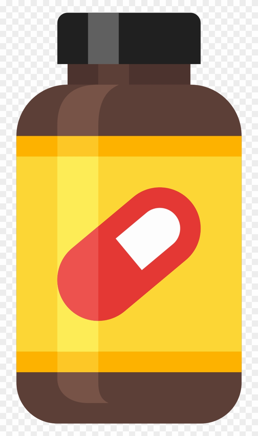 Supplement Bottle Icon - Drug Bottle Icon Png #985071