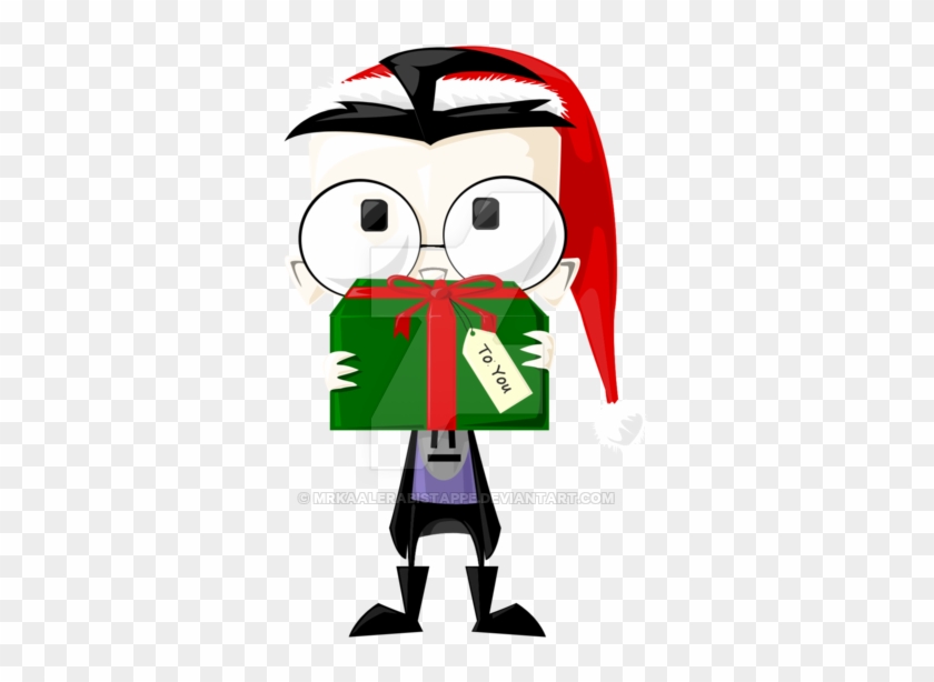 Merry Christmas From Dib By Mrkaalerabistappe - Cartoon #985144