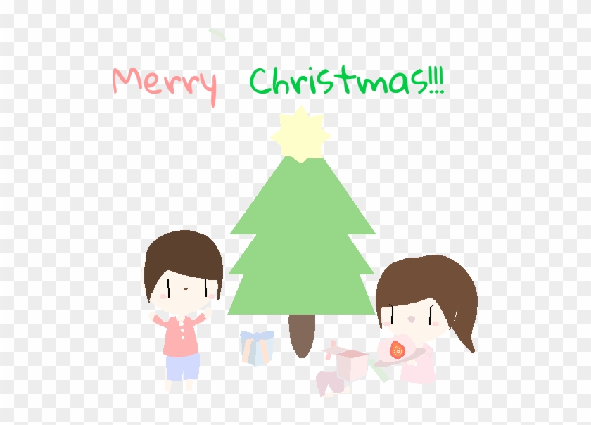 Merry Christmas By Rokki-chan - Cartoon #985148