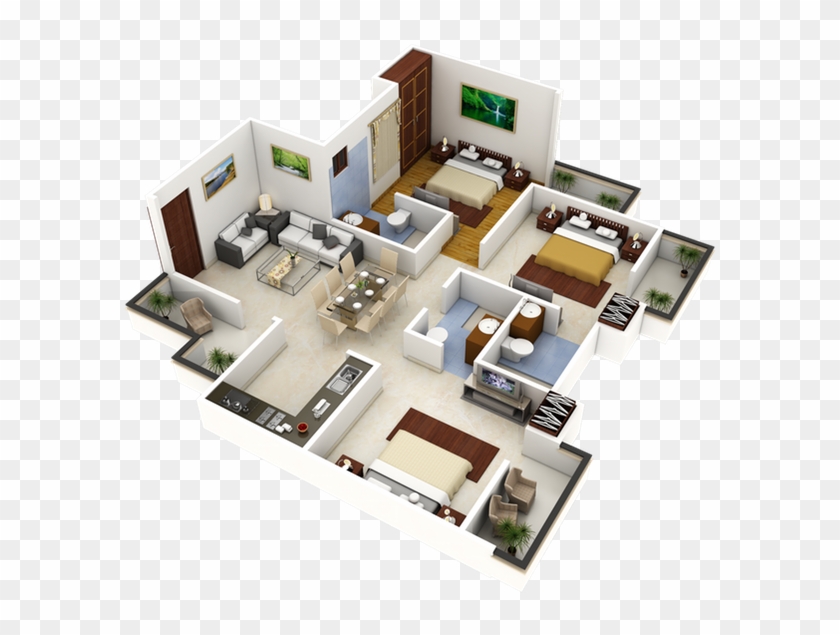 Home Decor Medium Size Tech N Gen Residencial 3d Elevation - Planos De Casas Pequeñas #985177