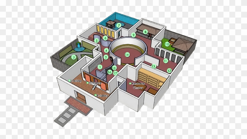 3d-map - Floor Plan #985188