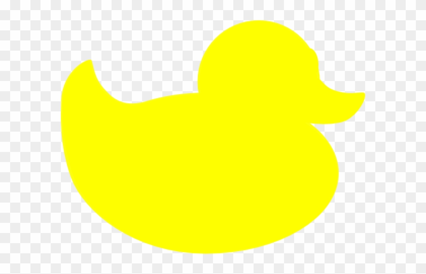 Yellow Rubber Duck Silhouette #985234