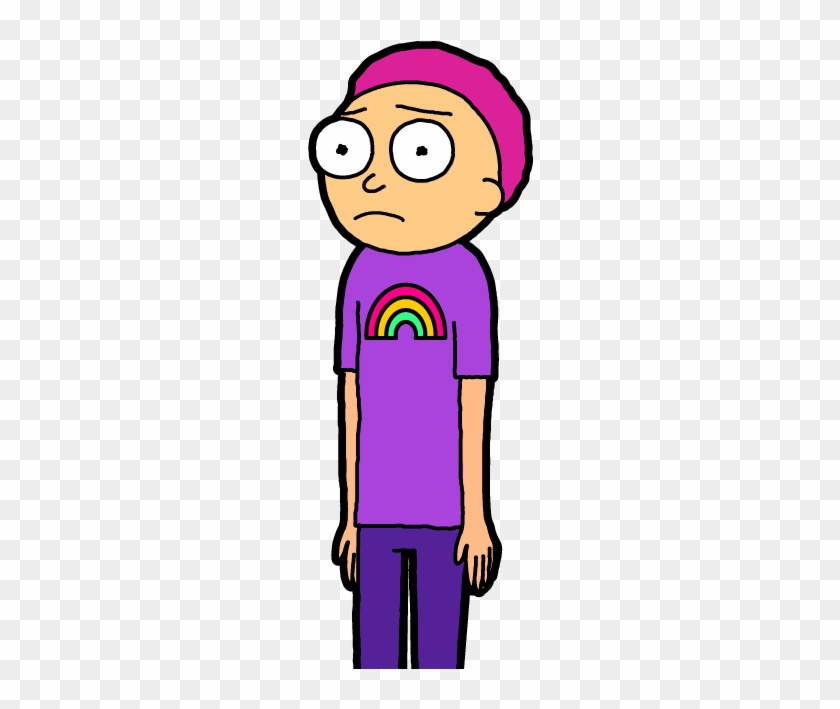 Purple Shirt Morty - Pocket Mortys Morty Normal #985249