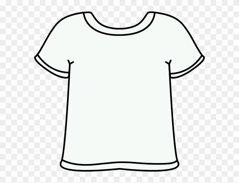 Blank Dress Cliparts - White T Shirt Clipart #985251