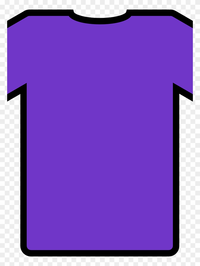 It's All About That Ragged Purple Shirt - T Shirt Clipart #985259