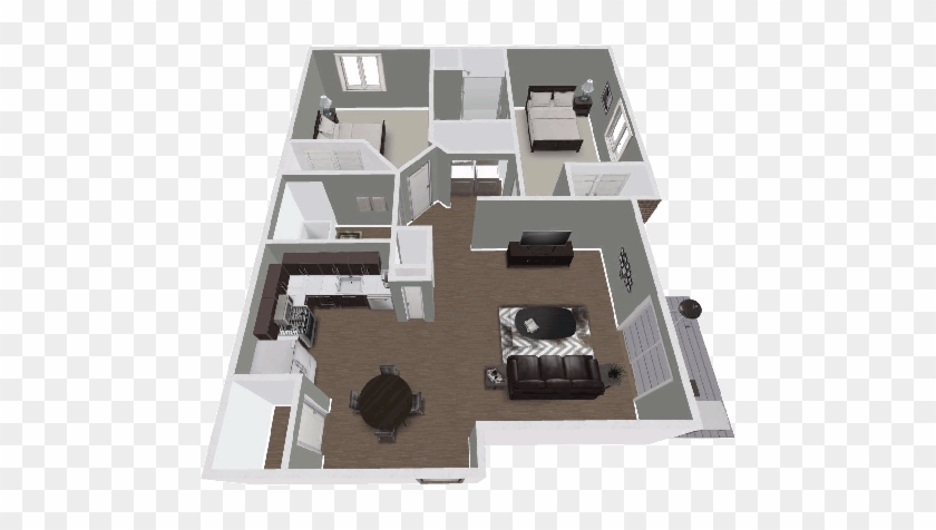 Willow Falls Condos Cedar Falls Floor Plan - Waterloo Condos For Rent #985272