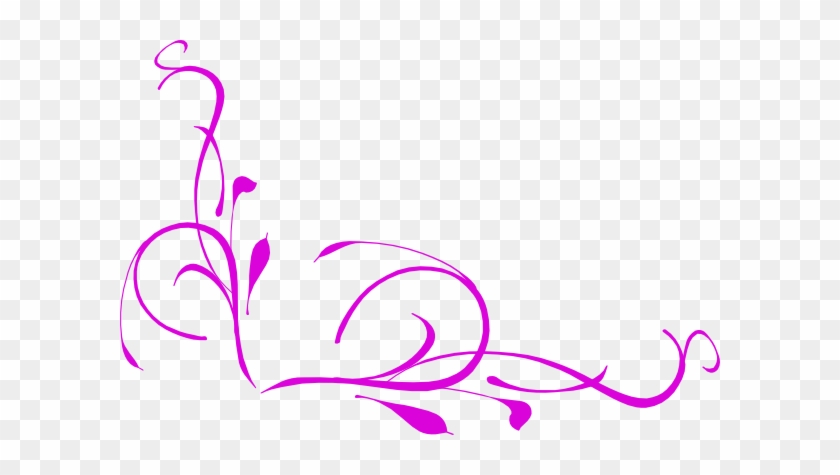 Purple Swirl Clip Art At Clker - Vine Clip Art #985454