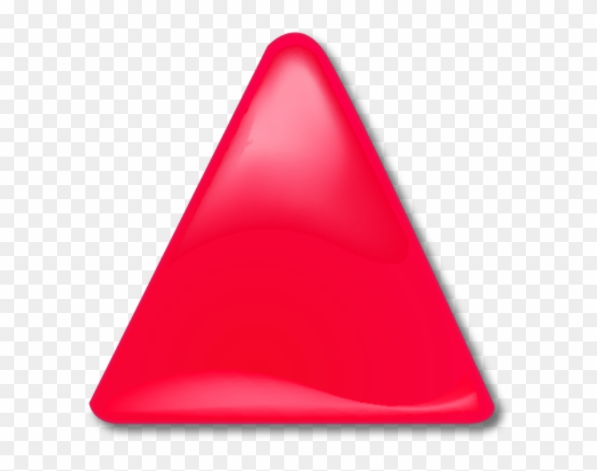 3d Yellow Triangle Vector Clip Art - Triangle #985501