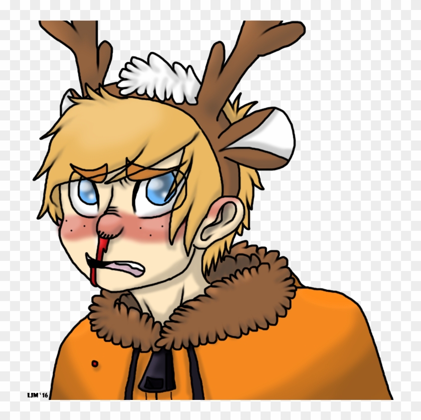Kenny The Red Nosed Reindeer By Sharpie-sensei - Cartoon #985547