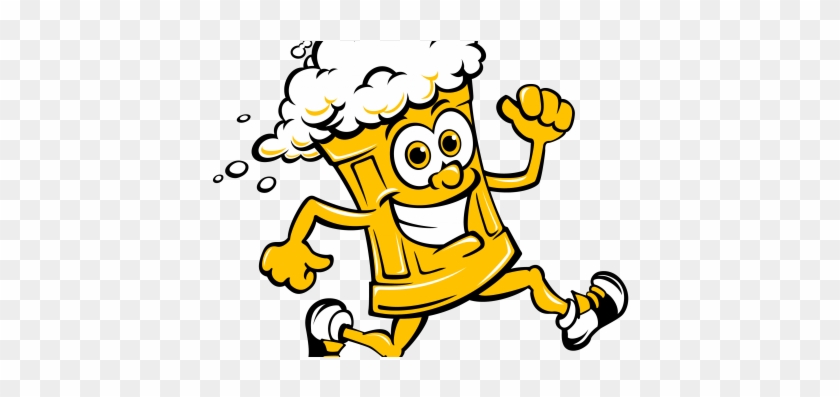 Illustration By Vector Tradition Templeton 5k Beer - Beer Running Png #985611