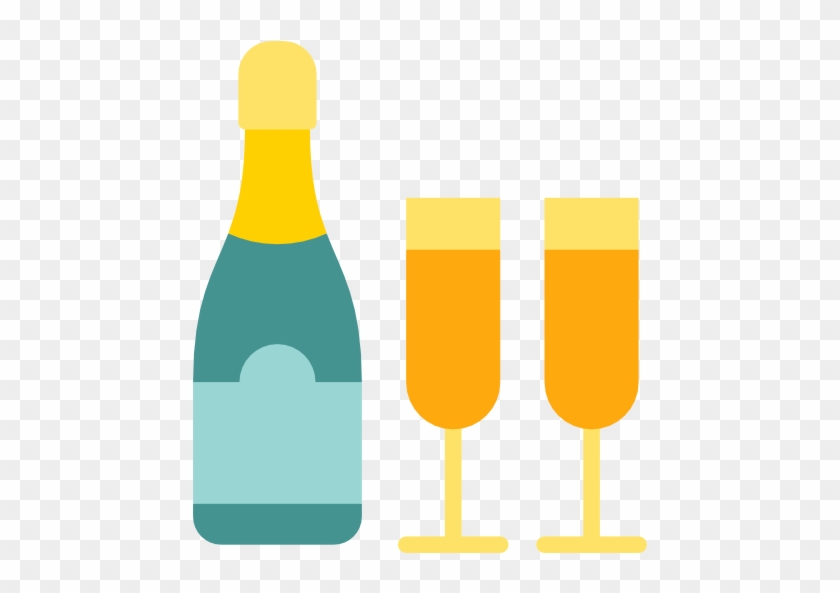 Champagne Free Icon - Champagne Free Icon #985632