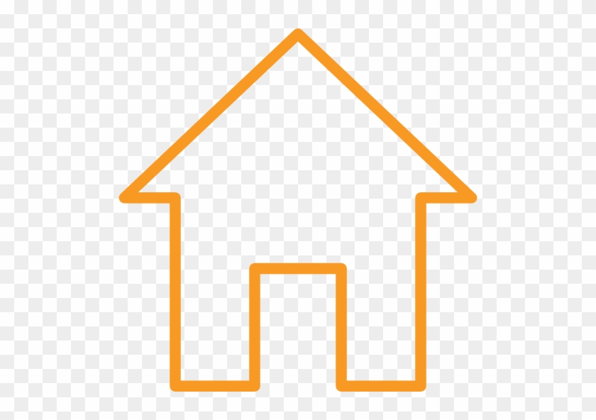 Empty Homes - Png Symbol Home White #985643