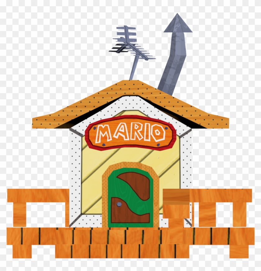 Mario's House Exterior - Mario House Png #985765