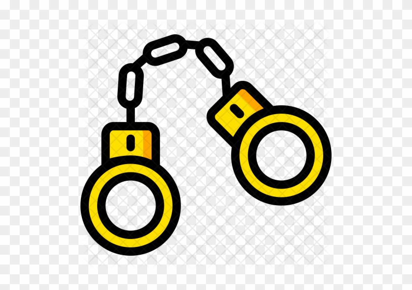 Handcuffs Icon - Prison #985794