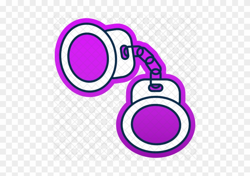 Handcuffs Icon - Handcuffs Icon #985807
